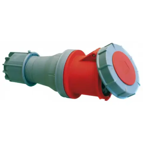 Prise PCE alimentation AC triphasées socle femelle - 125A 3P+T+N IP67