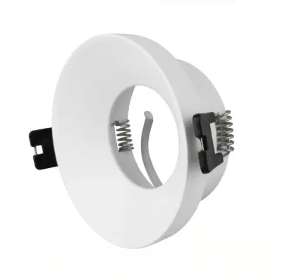Spot fixe Ronde pour Ampoules LED GU10 conique Blanc - 01336005B