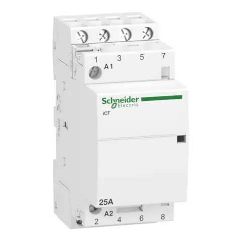 Acti9, iCT contacteur 25A 4NO 230-240VCA 50Hz  - A9C20834