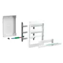 PrismaSeT XS - Coffret saillie 4 rangées 18 modules - sans porte