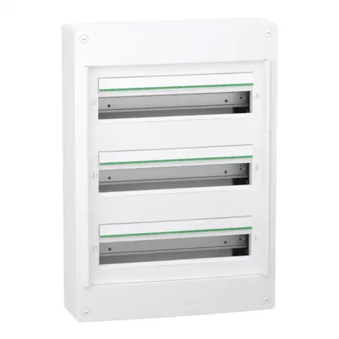 Coffret électrique Schneider Prismaset XS en saillie 3 rangées 18 modules - LVSXT318