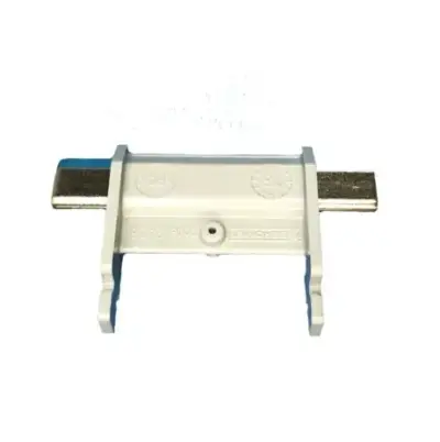 BARRETTE NEUTRE A COUTEAUX TAILLE 00