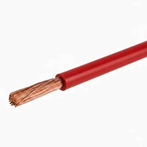 Fil électrique H07V-K 16mm² rouge – câble cuivre TGL