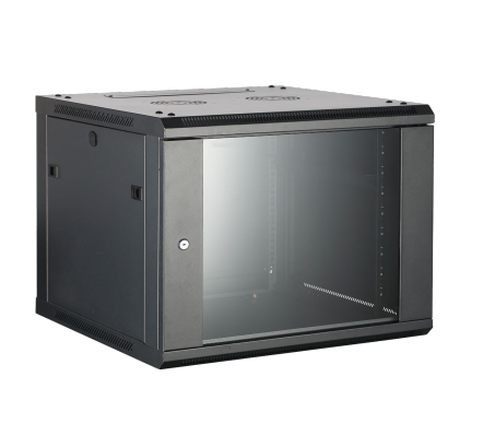 Coffret 19" 15U P.450 Noir Ral9005 – IDCOF15U450