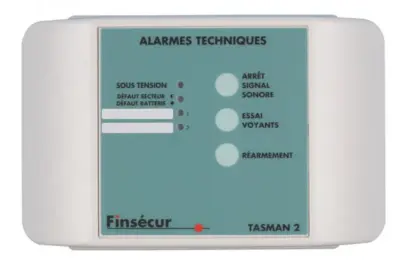 TASMAN 4V2 - Coffret alarme technique 4 entrées