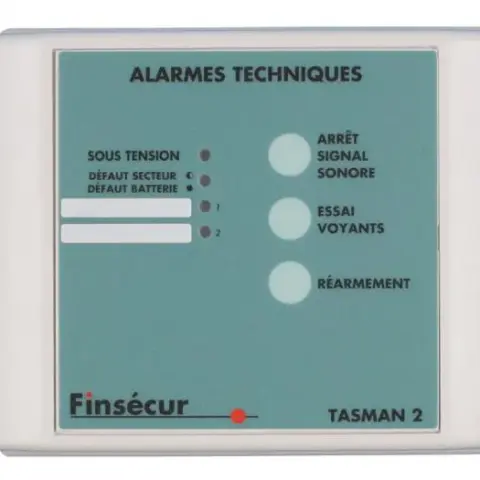 TASMAN 4V2 - Coffret alarme technique 4 entrées