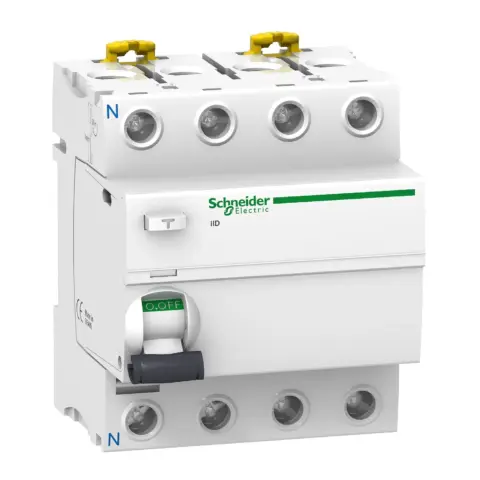 Interrupteur différentiel Schneider 4P 40A 30mA Acti9 Type-A-SI - A9R61440