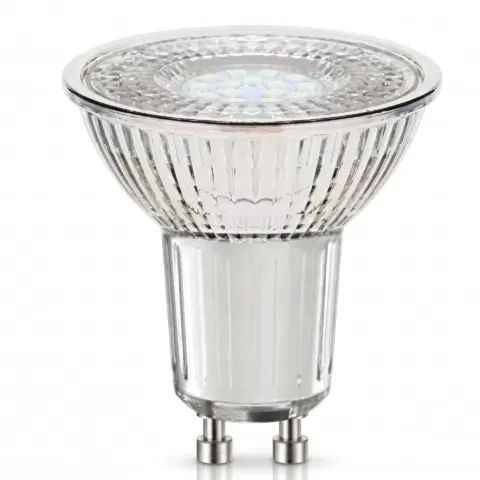 Lumilife 3.6W Glass LED GU10 - 345lm - 5,000K (Daylight)