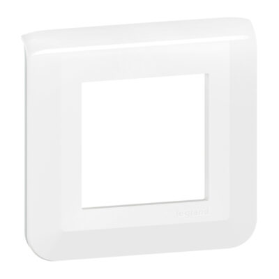 LEGRAND Plaque de finition 2 modules blanc – 078802