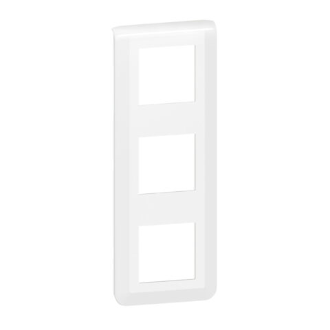Plaque de finition verticale Mosaic pour 3x2 modules blanc – LEG078823
