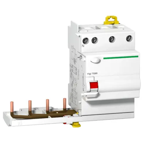 ProDis vigi TG60 - bloc différentiel - 4P 40A 30mA instantané type AC - A9N21511