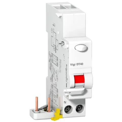 ProDis Vigi DT40 - bloc différentiel 1P+N 40A 300mA instantané type AC 230Vca - A9N21453
