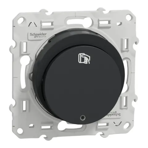 Odace 2011 - interrupteur à carte 10A - anthracite - S540283