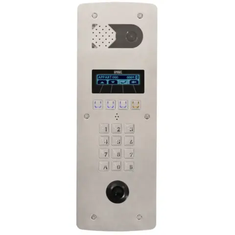 Platine Système 2 Voice Antivandale Inox 316L