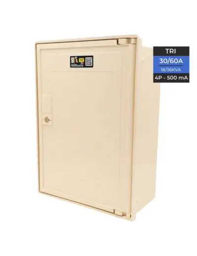 Coffret triphasé d'une puissance réglable de 18 à 36 Kw – 002COT3060B