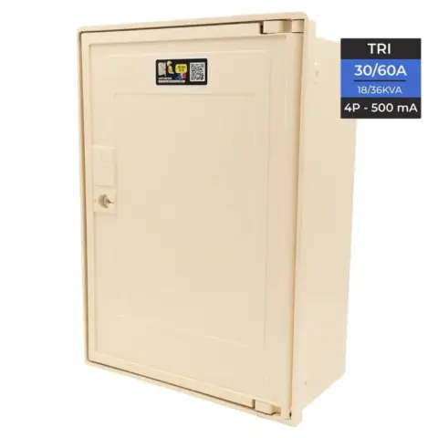 Coffret triphasé d'une puissance réglable de 18 à 36 Kw – 002COT3060B