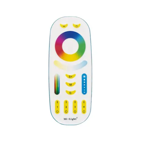 Télécommande Murale RF pour Variateur LED RGB+CCT 4 Zones MiBoxer FUT092