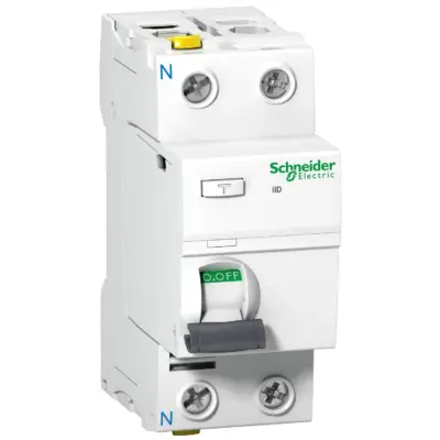Interrupteur différentiel SCHNEIDER 63A 300mA type AC Acti9 - A9Z14263