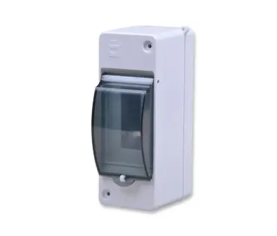 Boîtier modulaire IP20 blanc pour appareils électriques