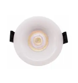 Spot Downlight LED Rond Dimmable CCT Sélectionnable - 8W - IP65 - Coupe Ø70mm