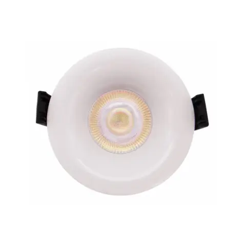 Spot Downlight LED Rond Dimmable CCT Sélectionnable - 8W - IP65 - Coupe Ø70mm