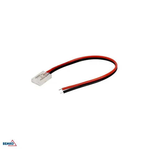 RACORD LED RUBAN CONECT 1 CÔTÉ 8MM COB 15CM
