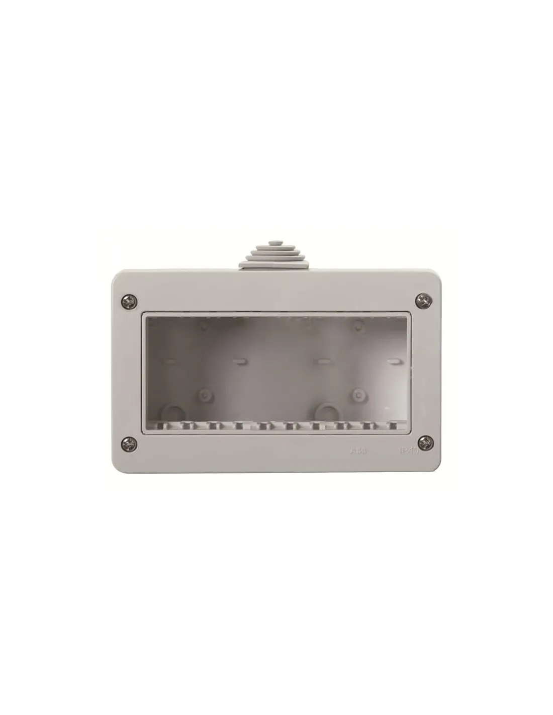 Boîtier étanche IP40 pour raccordements 3 modules Boîtier étanche IP40 pour raccordements 3 modules