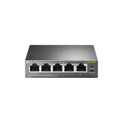 Switch PoE 4 ports avec 2 ports uplink – TECTLSW200490