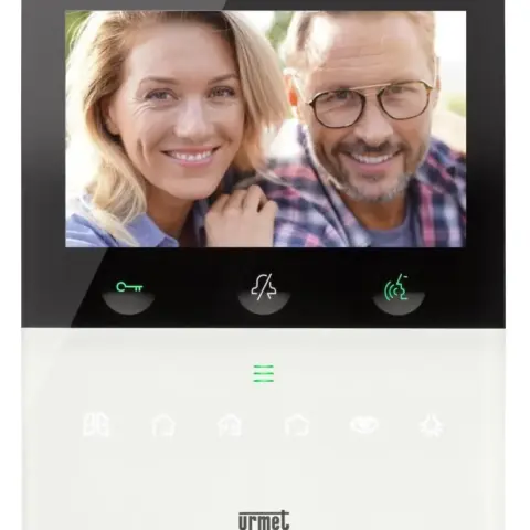 Moniteur VOG5W Wifi couleur mains-libres blanc