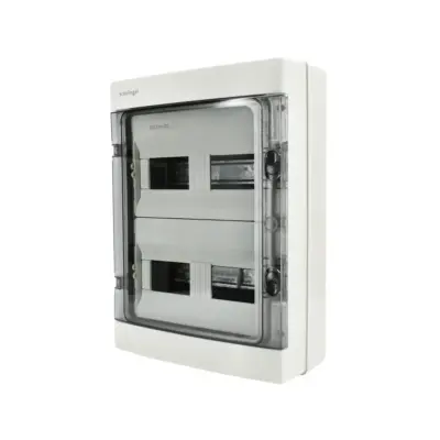 Coffret de distribution 24 modules – montage en saillie – étanche IP65