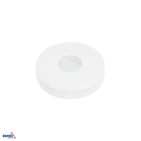 Le détecteur de mouvement PIR 1000W 360° IP65 BEMKO (code B50-SES06WH) est un capteur performant conçu pour la protection et l’éclairage automatisé. Il couvre un angle complet à 360°, supporte une puissance élevée (1000W pour lampes fluorescentes, 2000W pour lampes à incandescence), et offre une étanchéité IP65, le rendant adapté aux environnements extérieurs ou humides.