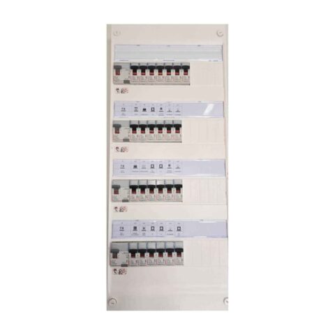 020003 Legrand - Tableau électrique tertiaire 72 modules - 3 rangées de 24 modules - XL3 160