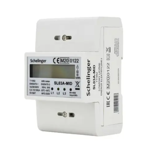 COMPTEUR TRIPHASE MID 100A