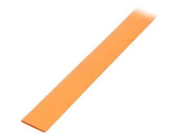 Tuyau thermorétractile - sans colle - 2:1 - 12,7mm - L:1m - orange