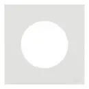 SCHNEIDER Odace Plaque simple blanc craie - S920702