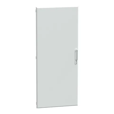 Porte pleine armoire extérieure 27 modules blanc - LVS08222