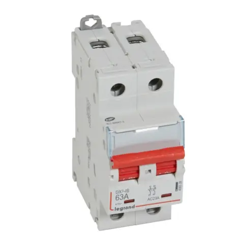 LEGRAND Interrupteur-Sectionneur DX3 IS Déclenchement 2P 63A - 406528