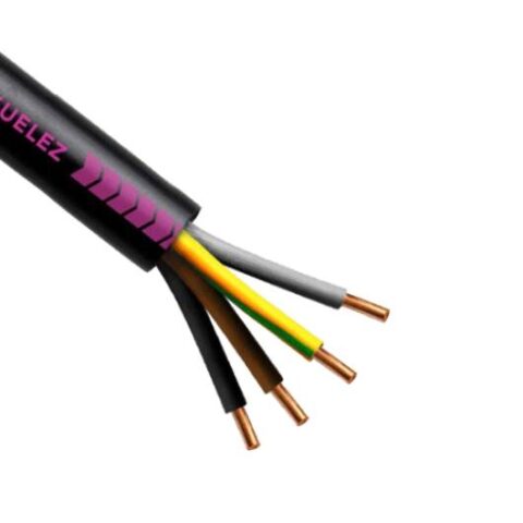 Câble électrique R2V-U-1000 4X16 MM² 67 mètres