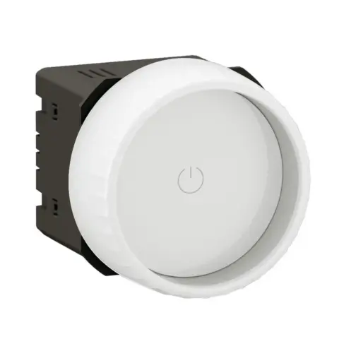 Variateur rotatif LED 200W Legrand Céliane avec ou sans neutre – Blanc - CB0408