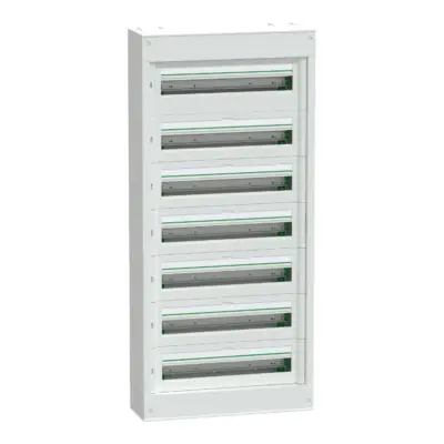 Coffret Saillie 7 Rangées 24 Modules – Boîtier Plastique & Métal Haute Qualité - PrismaSeT S - LVSST724