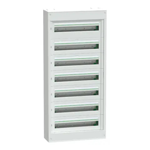 Coffret Saillie 7 Rangées 24 Modules – Boîtier Plastique & Métal Haute Qualité - PrismaSeT S - LVSST724