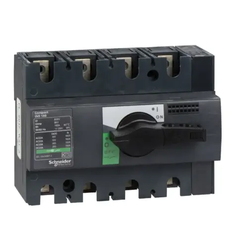 Schneider Electric Interrupteur sectionneur Interpact Ins160 4P 160 A - 28913