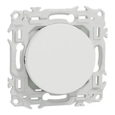 SCHNEIDER Odace Permutateur 10A blanc craie - S920205