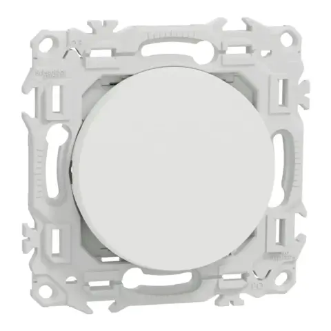 SCHNEIDER Odace Permutateur 10A blanc craie - S920205