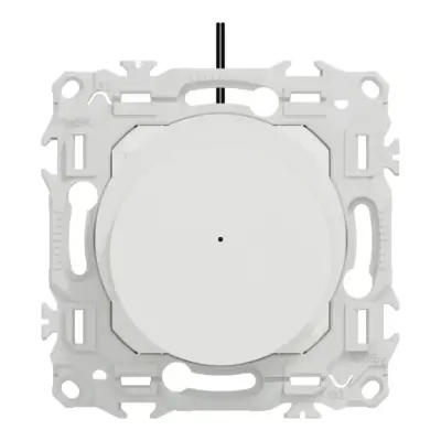 SCHNEIDER Odace - interrupteur à carte - LED localisation incluse - 10AX - blanc - S920283