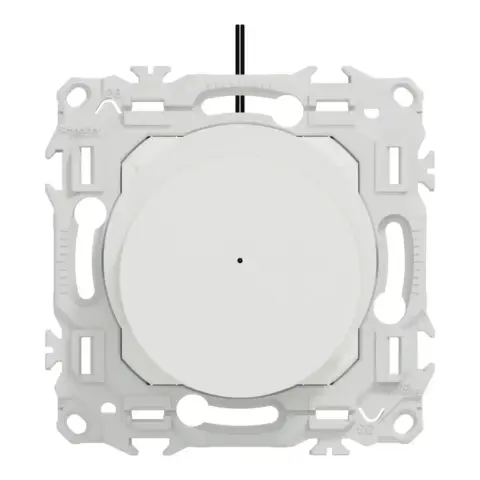 SCHNEIDER Odace - interrupteur à carte - LED localisation incluse - 10AX - blanc - S920283