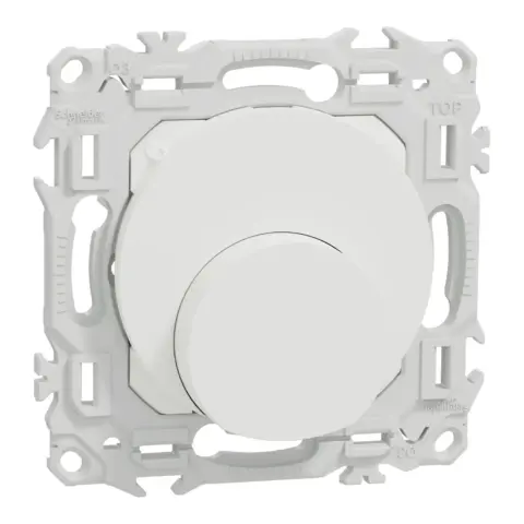 Sortie de câble Odace avec serre-câble 6 à 12 mm² – Blanc craie Schneider Electric - S920662