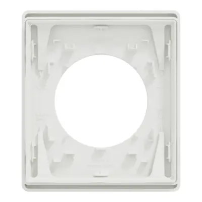 SCHNEIDER Odace Architecte Plaque simple blanc craie - S920802