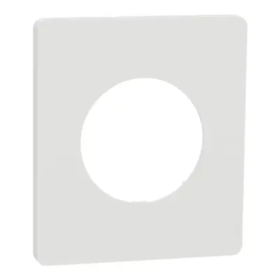 SCHNEIDER Odace Architecte Plaque simple blanc craie - S920802