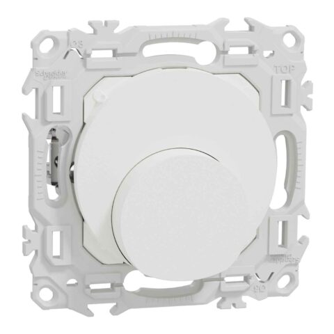 Odace – Sortie de câble avec griffes et serre-câble 6 à 12 mm² – Blanc craie - Schneider Electric - S925662